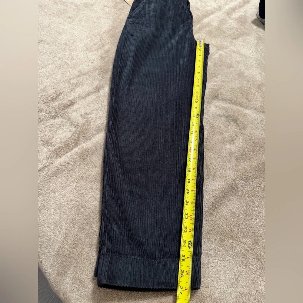 Patagonia Wide Wale Corduroy Pants Women’s Size 6 Pitch Blue Organic Cotton NWT - Picture 12 of 14